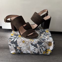 Dark green Sandal Heels