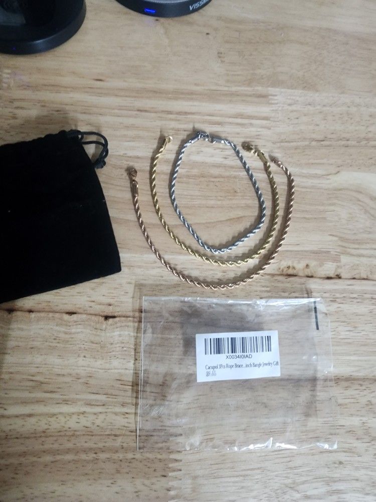 3 Rope Bracelet Set