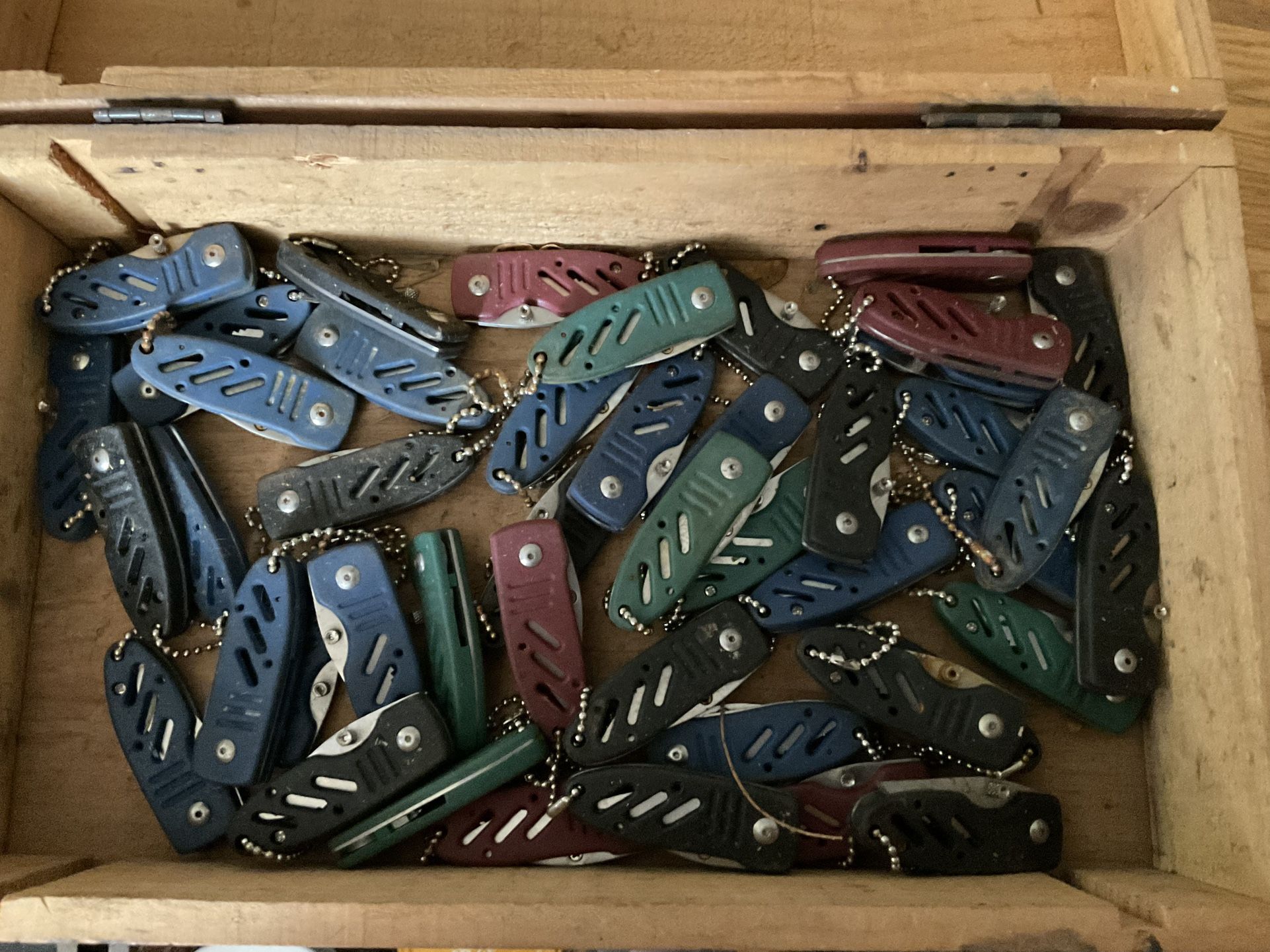 Over 40 Keychain Knives