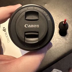 Canon Rf 50mm 1.8 STM