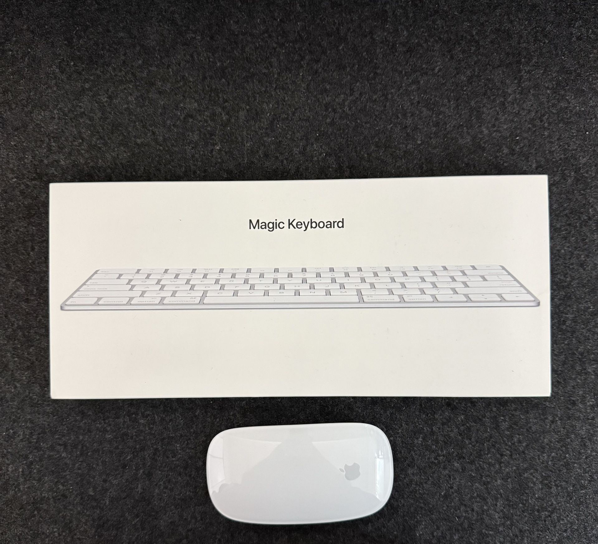 Apple Magic Keyboard and Mouse