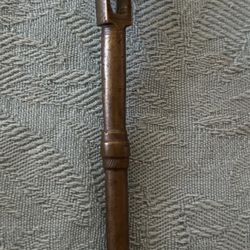 Antique Brass Pastry Cutter.