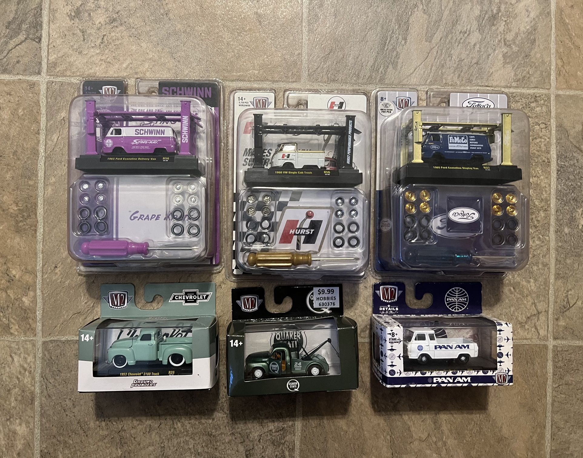 M2’s 1/64 With Chase