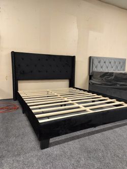 Luxurious bed frames all sizes king Queen twin full delivery available!