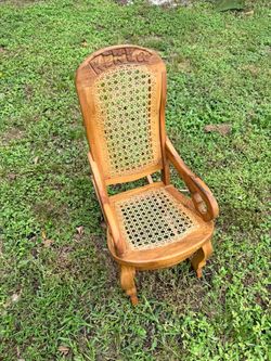 wood rocking chair