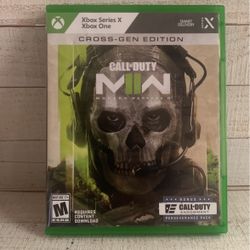 Call Of Duty Modern Warfare 2 Xbox One Series X CIB