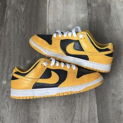 Nike Dunk Low Goldenrod Size 10.5 