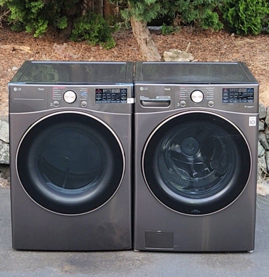 LG Washer and NEW Dryer ELECTRIC ThinQ!