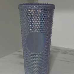 Iridescent Studded Starbucks Tumbler