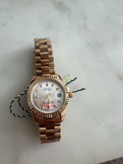 Gold watch