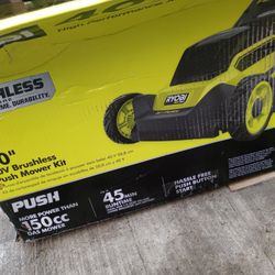 Lawn Mower Battery & Charger 