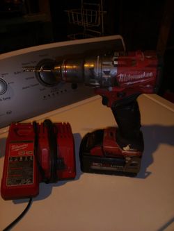 Milwaukee Drill Set With 8.0 Heavy Duty Battery  N Charger.