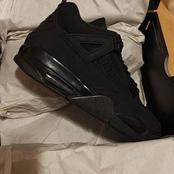Jordan 4 Black Cat 2025 Size 9.5