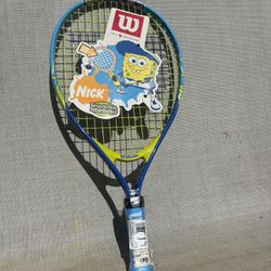 Tennis Racket- Spongebob Squarepants Nickelodeon 19" Kids Youth Wilson 
