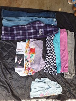 7 and 8 girl clothes lot