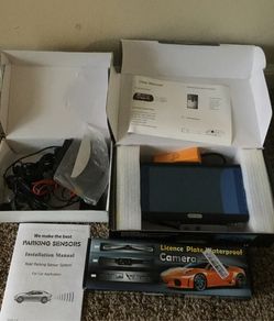 Backup of camera and sensors