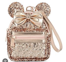 Rose Gold Disney Minnie Belt Bag