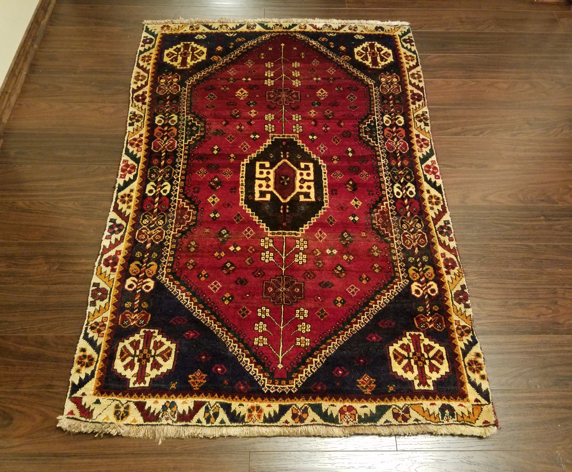 Shiraz Persian Rug | 3'6" × 5'