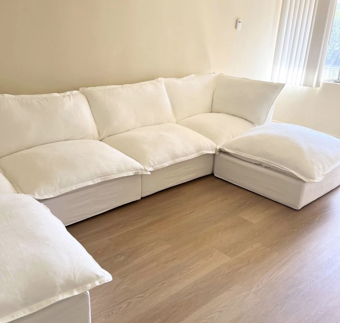 6 Piece Modular Cloud Couch - Price Negotiable