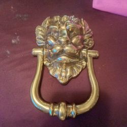 Antique Brass Knocker