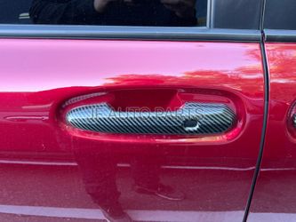 Fit For Toyota Sienna 2021-23 Carbon Fiber Rear Foglight Cover