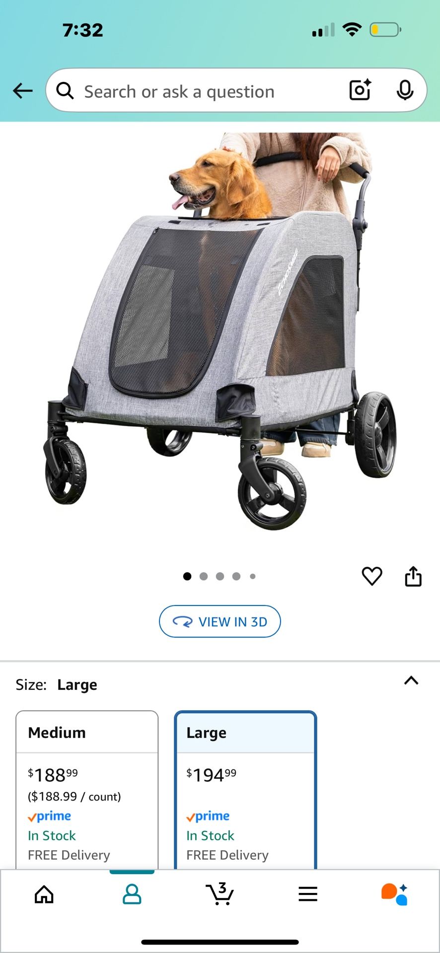 Dog Stroller 🐶