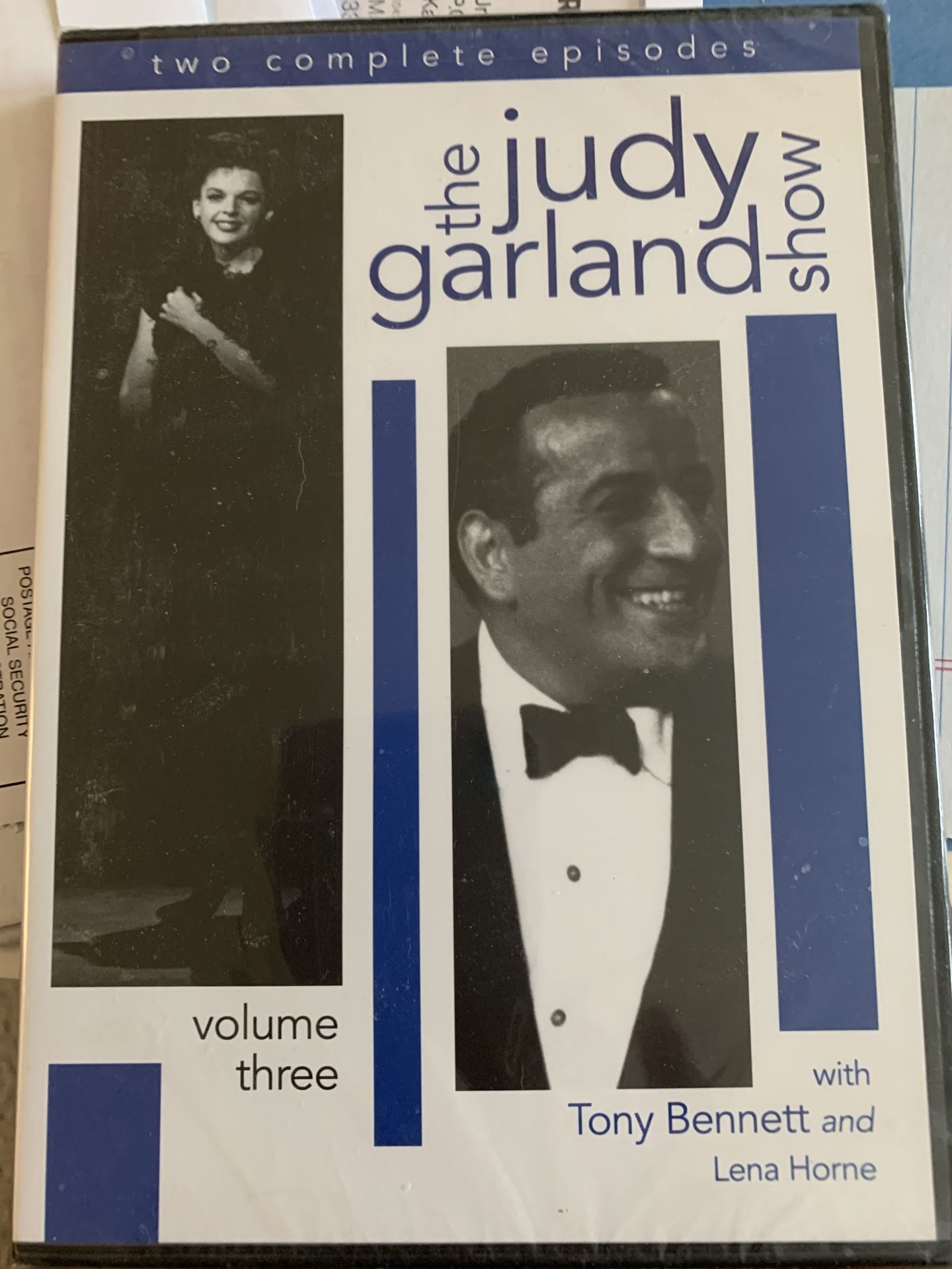The Judy Garland Show - DVD - (New) (Unopened) Volume - 3 With Tony Bennett & Lena Horne