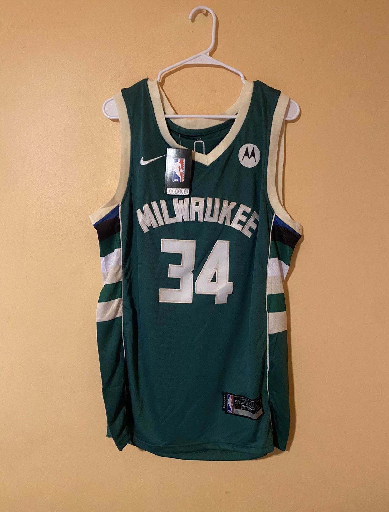 Milwaukee Bucks Giannis Antetokounmpo NBA Jersey