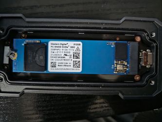 Western Digital 512GB NVME SSD / NVME SSD Shell