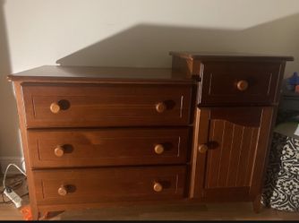 Kids Chest Chery Wood