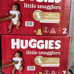 Huggies Little Snugglers Size 2/84 Diapers 