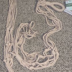 Plant hanger fits a 6 inch planter 2 left $6 each 