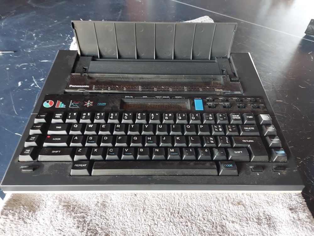 Panasonic 4 Color Rk-P400 Penwriter With Manual