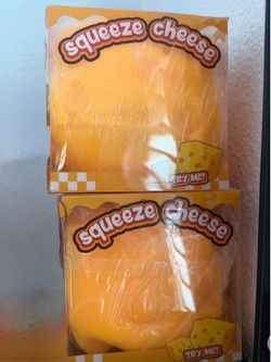 Jumbo cheese squishy