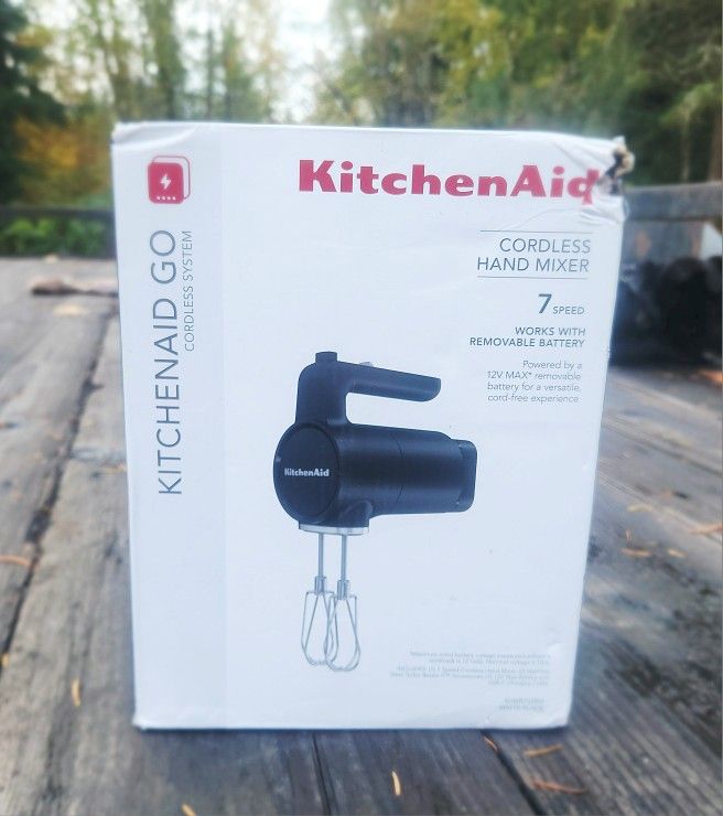 Kitchen Aid 7speed Cordless Hand Mixer