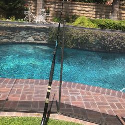 Heavy Duty All Roller 6’ Big Game Saltwater Fishing Rod With Bent Butt -NEW CONDITION!!!