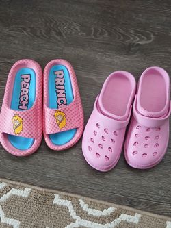 TWO PAIR PINK NEW SHOES SIZE 8