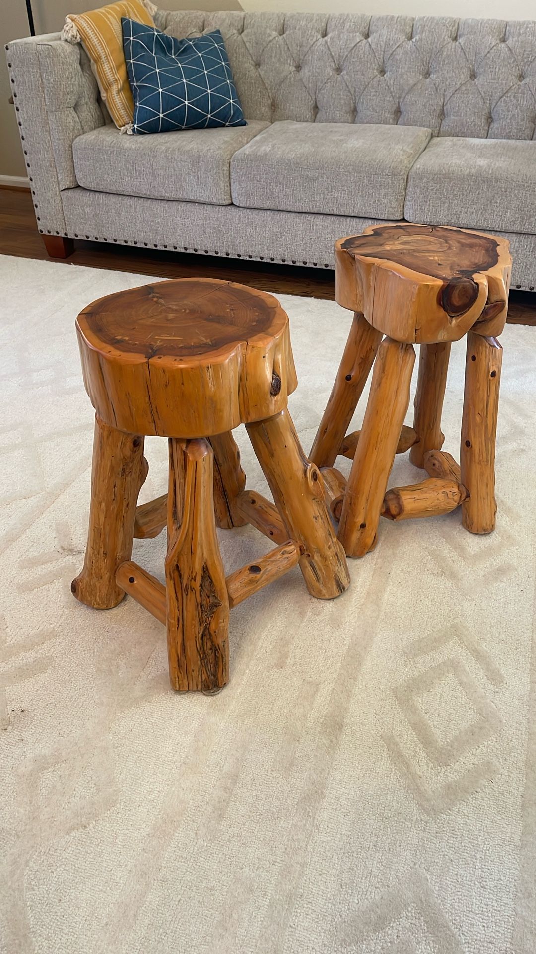 Wooden Bar Stools