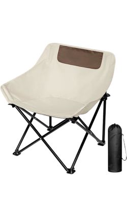 Ultralight Folding Camping Chair, 450 lbs Capacity