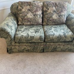 Sofa And Loveseat With Pillows