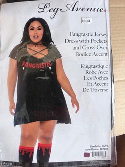 Fangtastic Dress 1X/2X! New!!
