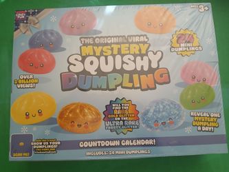 Mystery Squishy Dumpling Countdown Calendar