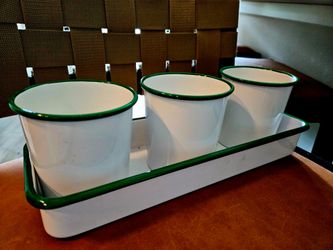 Planters with Tray