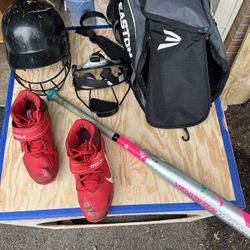 Softball/ Baseball Gear. 