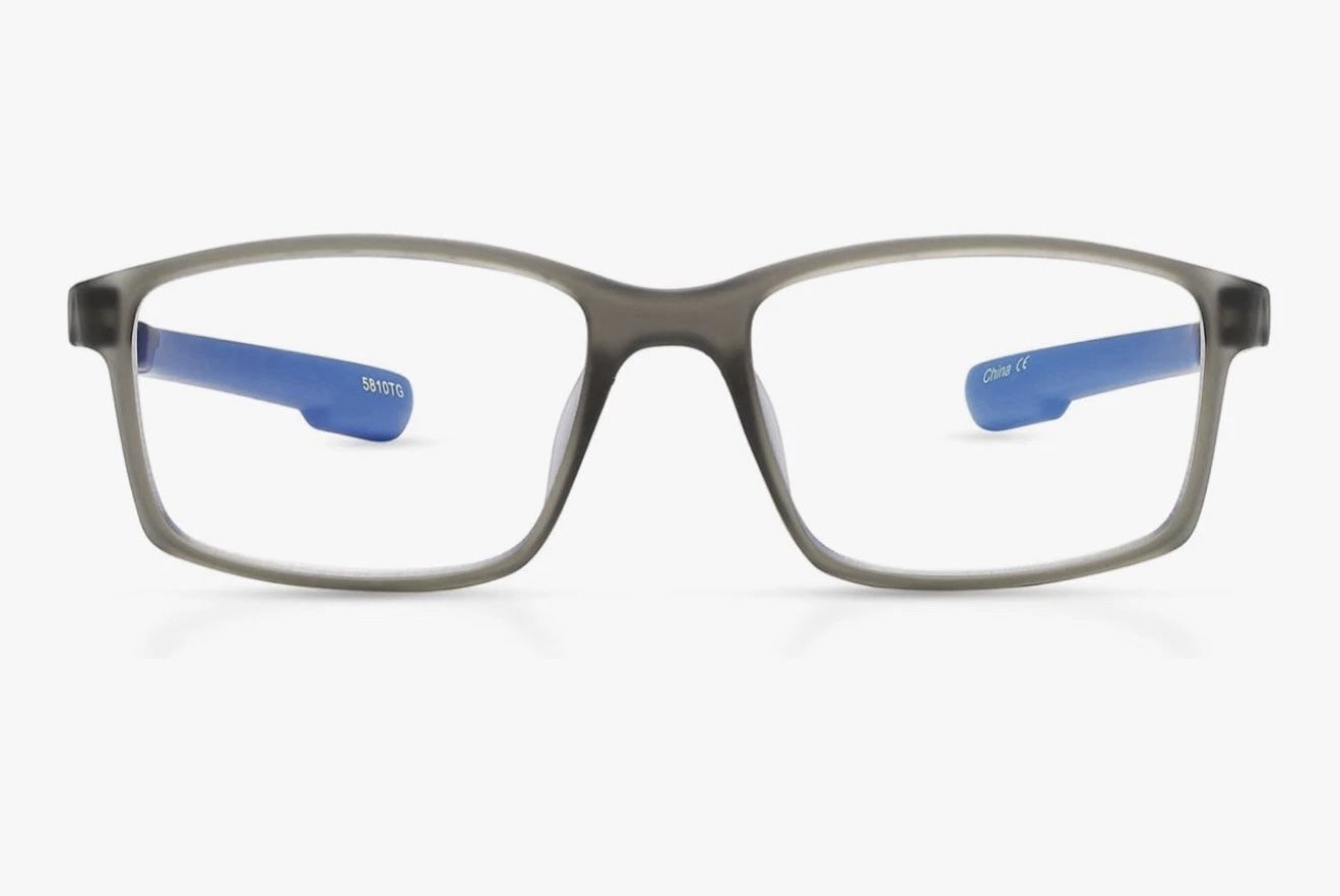 SPORTEX SAV +1.25 Men's E4200 Blue Light Reading Glasses - Flexible, Durable