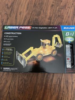 Laser pegs -construction