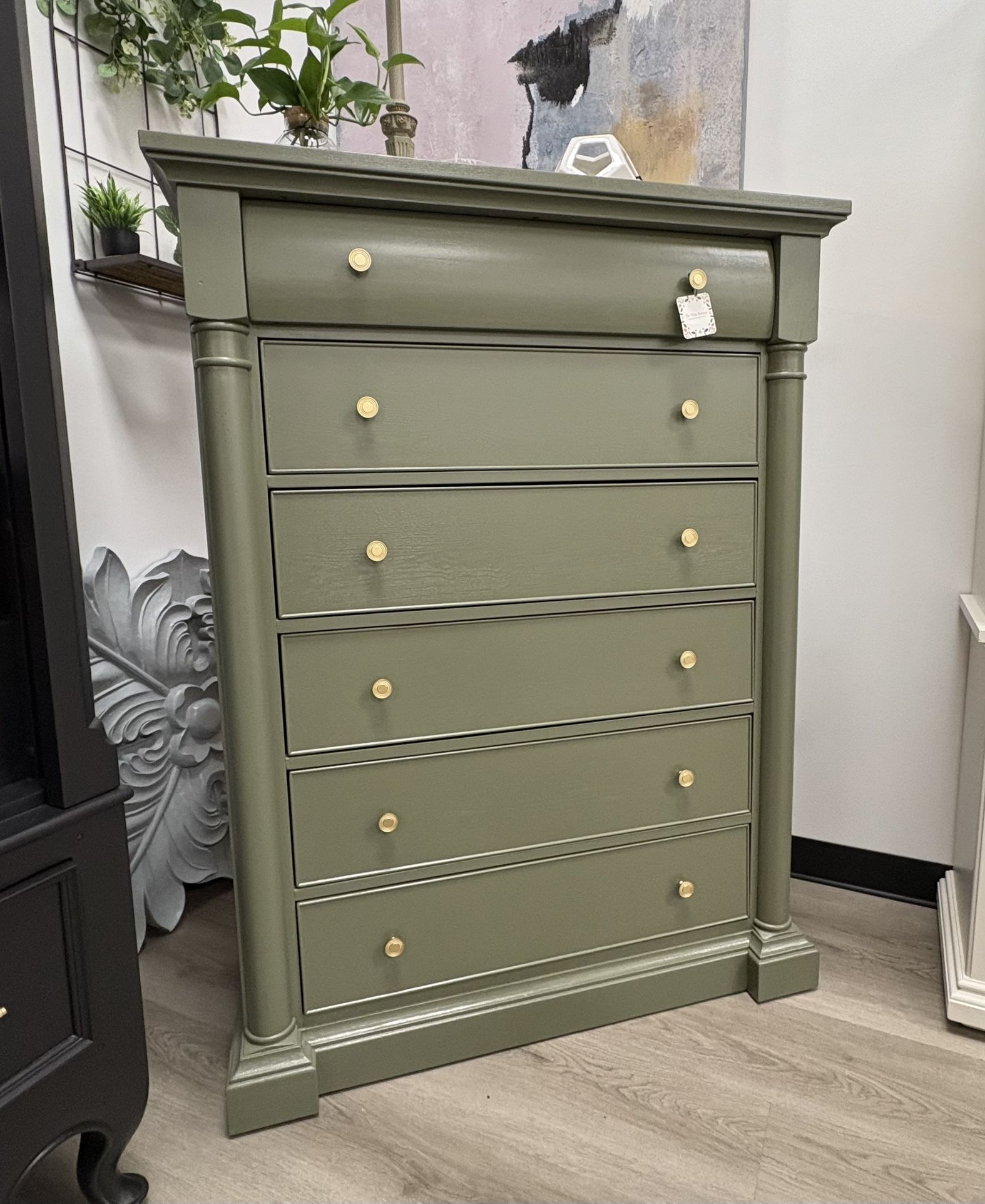 Green Dresser