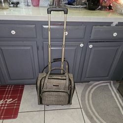 LONDON FOG UNDERSEAT TRAVEL BAG