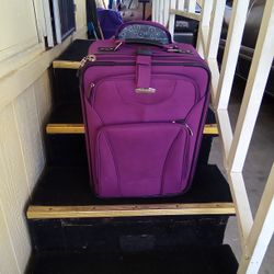 Purple Small Luggage 