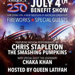 America 250 2 Tickets Section 117